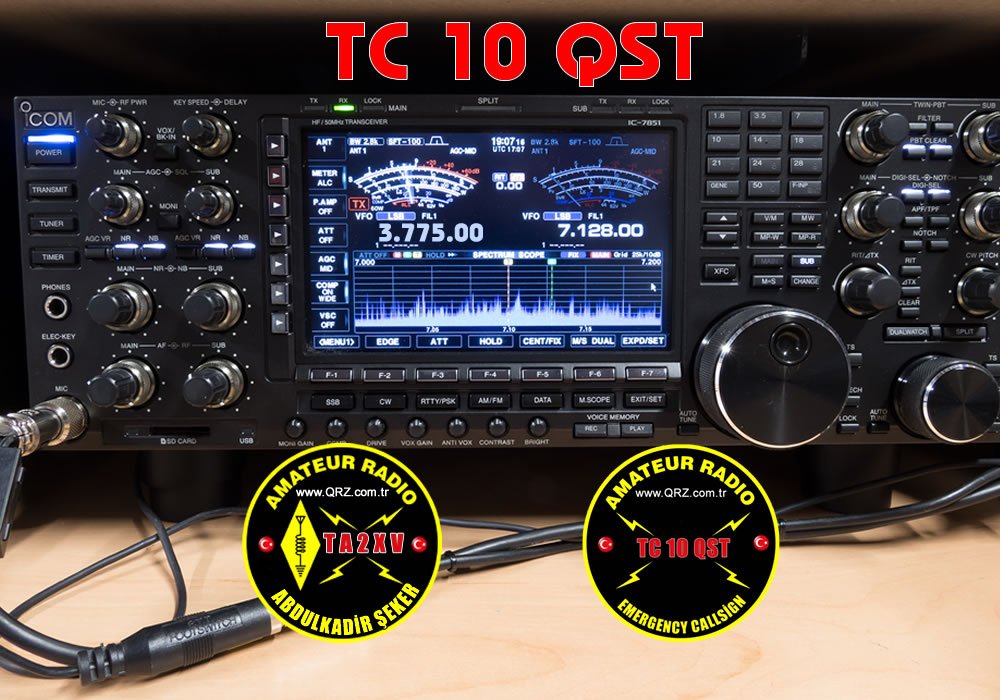 TC 10 QST 01.04.2020 3.775 kHz Çevrim yapılacaktır.